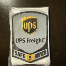 UPS Freight Safe Driver Patch 5 Year picture