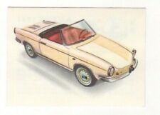 Chocolate Card 1962. Motor Car #110. Spyder Abarth picture