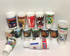 Lot 18 Vintage McDonald's Plastic Cups Collectors and promotional cup picture