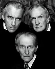 Christopher Lee Vince Price Peter Cushing Photograph Horror Print Photo Picture picture