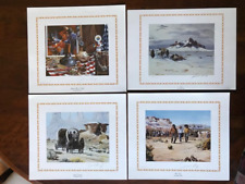 Four Vintage Prints by Famous Navajo Artist James King picture
