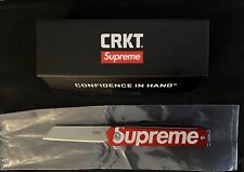 Supreme | CRKT CEO Microflipper Pocket Knife | Red | Ready To Ship | SS24 | New picture