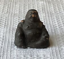 Vintage/Antique Chinese Ceramic Miniature Buddha Figurine, 1  1/4