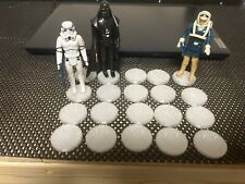 Vintage Star Wars action figure stands FREE USPS PRIORITY SHIPPING picture