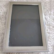 Silvertone Metal Picture Photo Frame Ornate Fits 4