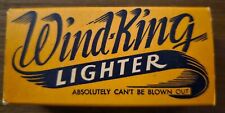 Vintage World War II Era Wind - King Lighter In Original Box picture