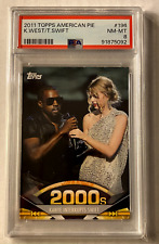 2011 Topps American Pie Kanye West Interrupts Taylor Swift RC Graded PSA 8 NM-MT picture