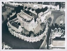 1955 Press Photo Castle of The Counts Ghent Flanders Belgium picture
