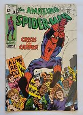 Amazing Spider-Man #68 VG- 3.5 1969 Crisis On Campus picture