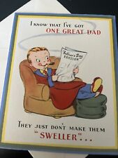Paramount Father’s Day Unused Greeting Card Vintage picture