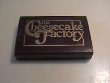 VINTAGE CHEESECAKE FACTORY RESTAURANT MATCHBOOK - UNUSED picture