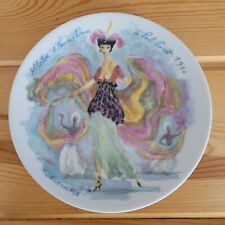 D'arceau-Limoges Albertine the Sinuous Woman Collectors Plate, France 1976 picture