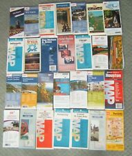 Vintage Road Maps, Lot Of 28, Many Unused picture