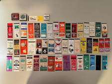 Huge Lot of 51 Vintage 1950s-1960s Bowling Matchbook Covers Mid-Century COOL picture