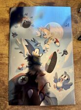 Sonic The Hedgehog #1 IDW Publishing 2024 C2E2 Exclusive By: Nathalie Fourdraine picture