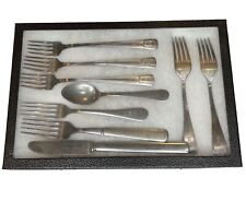 9 U.S.N WWll Military Army Navy Silverware Reed Barton William Rogers USN picture