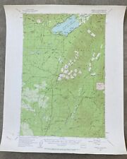 Vintage 1955 Quinault Lake WA USGS Map 22x27
