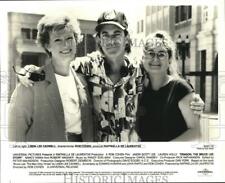1993 Press Photo The crew on the set of 