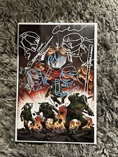 TMNT 1 NYCC ESCORZA BROTHERS VIRGIN Ltd 250 2x Signed COA 4x Remarqued picture