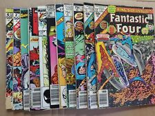 Lot Of 10 Fantastic Four 1977 Annual 12-17 19 21 23 Giant Size 2 6 Marvel 13 14  picture