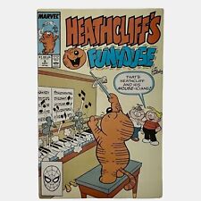 Heathcliff's Funhouse #9 Direct Edition Cover (1987-1988) Marvel Comics picture
