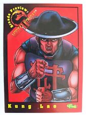 1994 Mortal Kombat II Promo #P1 Kung Lao By Classic Midway  picture