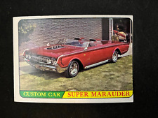 1968 Topps Hot Rods Pink Back #1 Super Marauder First Card in Set Ex picture