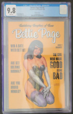BETTIE PAGE Vol 3 #2 CGC 9.8 GRADED 2020 DYNAMITE J. M. LINSNER COVER VARIANT C picture