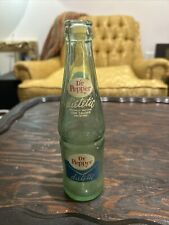 Vintage 1963 Dr. Pepper Dietetic ACL Green Glass Bottle 10 oz Sugar Free picture