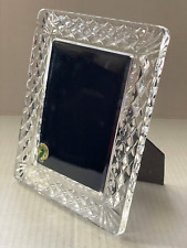 Waterford Crystal Photo Frame Holds 4