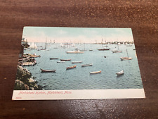 KAPPY D466 ANTIQUE POSTCARD MARBLEHEAD MA MARBLEHEAD HARBOR picture