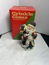 Vtg Santa Figure Crinkle Clause Teddy Russian Crinkle 659073 Possible Dreams   picture