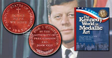 1963 Anti Catholic KENNEDY Medal, The POPE WE HOPE, States Of America, BASHLOW picture