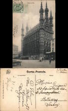 Belgium Leuven City Hall Philatelic COF Nels Postcard Vintage Post Card picture