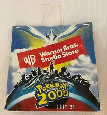 Rare Vintage Pokemon 2000 Movie Warner Bros. Promo Gift Bag #244 picture