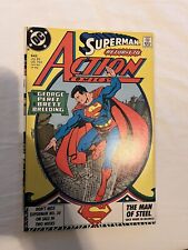 ACTION COMICS #643 1989 SUPERMAN RETURNS GEORGE PEREZ COVER SHUSTER DC Homage  picture