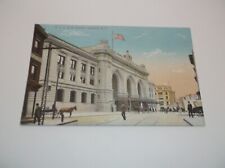 1908 ALBANY NEW YORK UNION STATION POST CARD NYC B&A D&H picture
