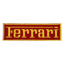 FERRARI Iron/Sew On Embroidered Patch Badge Appliqué For Clothes picture