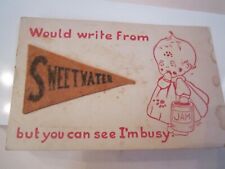1923 SWEETWATER, TEXAS POST CARD - VINTAGE - BBA-30 picture