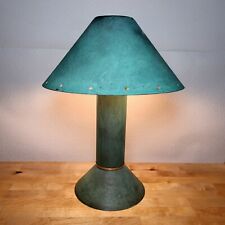 Vintage 1980s Ron Rezek 4200 Copper Table Lamp  picture