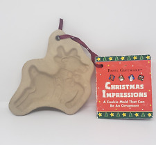 Papel Giftware Christmas Impression Cookie Mold Reindeer Vintage 1998 NWT picture