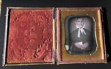 1/6 sealed daguerreotype of old virginia woman born in 1700s picture