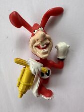 Vintage 1988 Domino's Pizza Avoid the Noid PVC Toy Figure *Jack Hammer picture