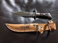 Vintage THE WESTERN Survival Knife w/ Sheath Rare Japan *240221 picture
