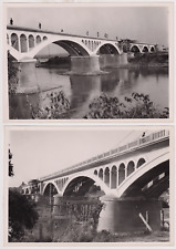 18x13 - GUINEA 29/12/1949 - Jean Morin* - KANKAN construction of the new bridge picture
