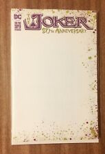 The Joker 80th Anniversary 100-Page Super Spectacular #1 Blank Variant NM picture