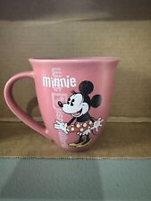 Cute Pink Minnie Mouse Coffee Tea Mug Vintage Walt Disney 12 oz Mug picture