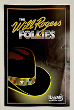 1990s Will Rogers Follies Harrah's Casino Hotel Atlantic City NJ Vintage Program picture