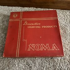 Vintage NOMA CHRISTMAS Electric Lights Made In USA-Appear New picture