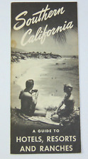 Vintage 1955 Southern California Brochure A Guide To Hotels, Resorts And Ranches picture